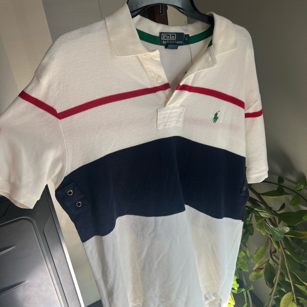 Ralph Lauren Vintage Tag Knitted Polo
